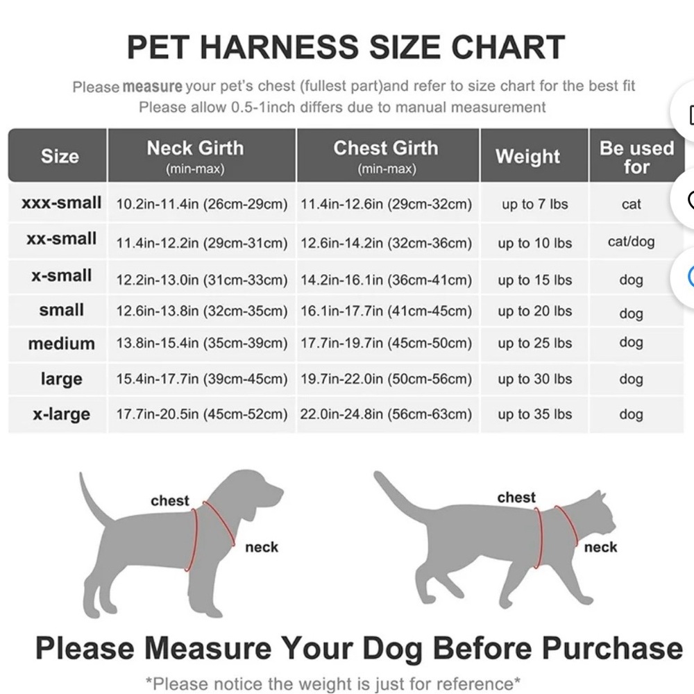 Fida Blue Dog or Cat Harness with Leash
XXXS - Picture 7 of 10